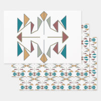 Southwestern Oblique Triangle Pattern Design