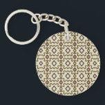 Southwestern Old Spanish Vibes Pattern Key Ring<br><div class="desc">Southwestern Old Spanish Vibes Pattern Keychain. Enjoy!</div>