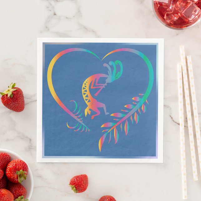 Southwestern Party Indian Kokopelli Napkins (Insitu)
