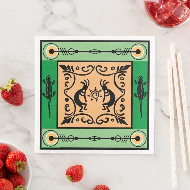 Southwestern Party Kokopelli Napkins (Insitu)
