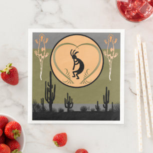 Southwestern Party Kokopelli Napkins