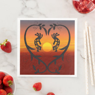 Southwestern Party Kokopelli Napkins