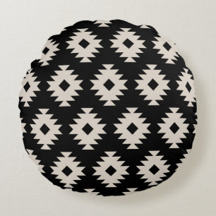 Southwestern Pattern Round Cushion