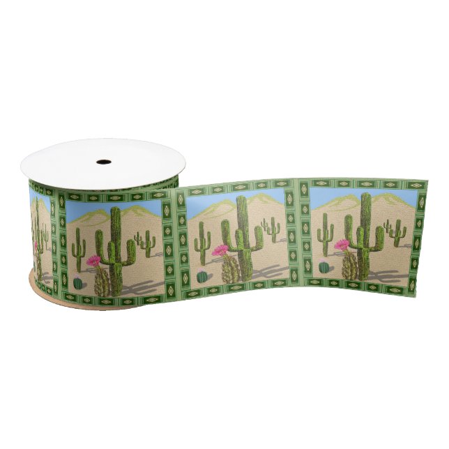Southwestern Satin Ribbon (Spool)