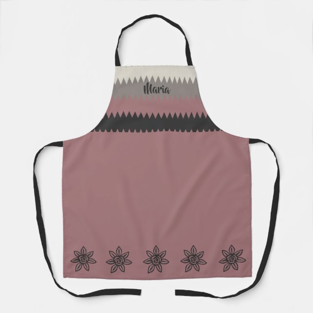 Southwestern Style Adobe Colour Palette Apron (Front)