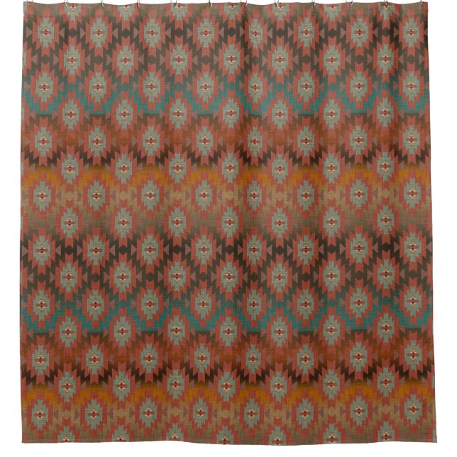 Southwestern Style, Beautiful Shower Curtain (Front)