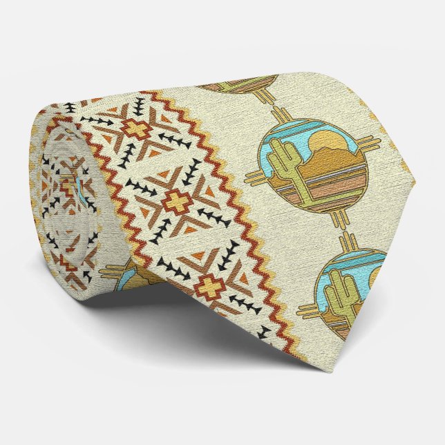 Southwestern Tie (Rolled)