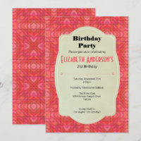 Southwestern Triangles and Diamonds Birthday Party