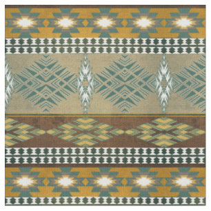 Southwestern tribal pattern fabric
