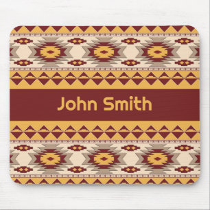 Southwestern tribal pattern mouse pad