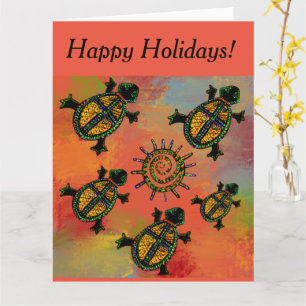 SOUTHWESTERN TURTLE ART     CARD