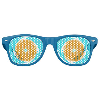 Southwestern Twirl Pattern Retro Sunglasses