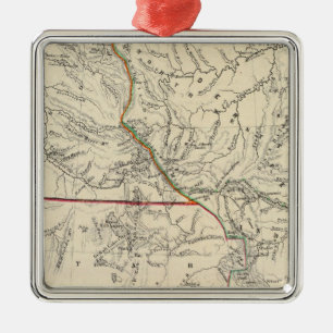 Southwestern United States Metal Tree Decoration