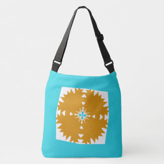 Southwestern Vibes Multi-Colour Pattern Crossbody Bag