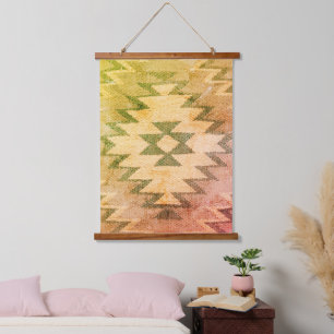 Southwestern Wall Art, Warm Muted Tones, Hanging Tapestry