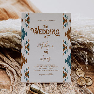 Southwestern Wedding Invitation