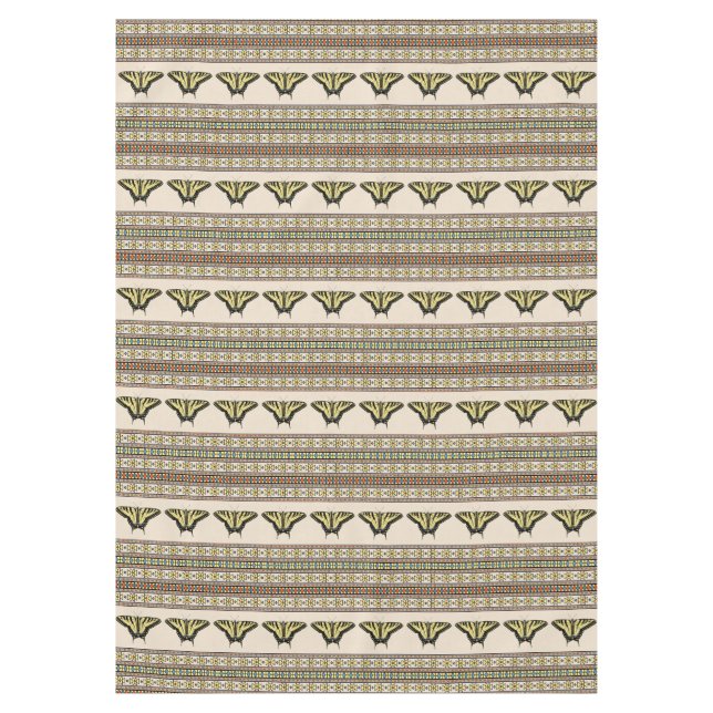 Southwestern Yellow Swallowtail Butterfly Medium Tablecloth (Front)