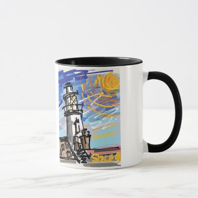 Southwold Lighthouse Mug (Right)