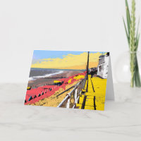 Southwold Promenade Coloured