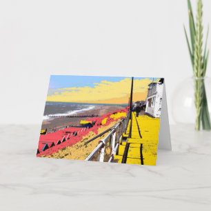 Southwold Promenade Coloured Card