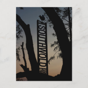 Southwold sign postcard