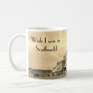Southwold View Sepia Coffee Mug