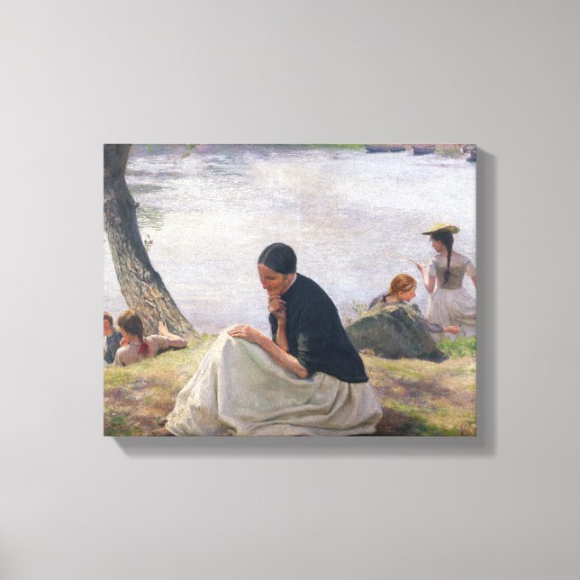 Souvenir, 1891 canvas print (Front)