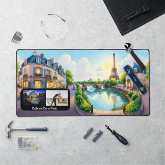 Souvenir from Paris Desk Mat