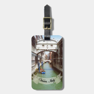 Souvenir from Venice Italy Bridge of Sighs Luggage Tag