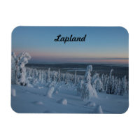 Souvenir La forêt de Laponie en hiver