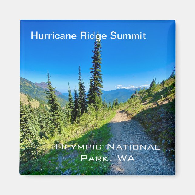 Souvenir Magnet: Hurricane Ridge, Olympic Nat'l Pk Magnet (Front)