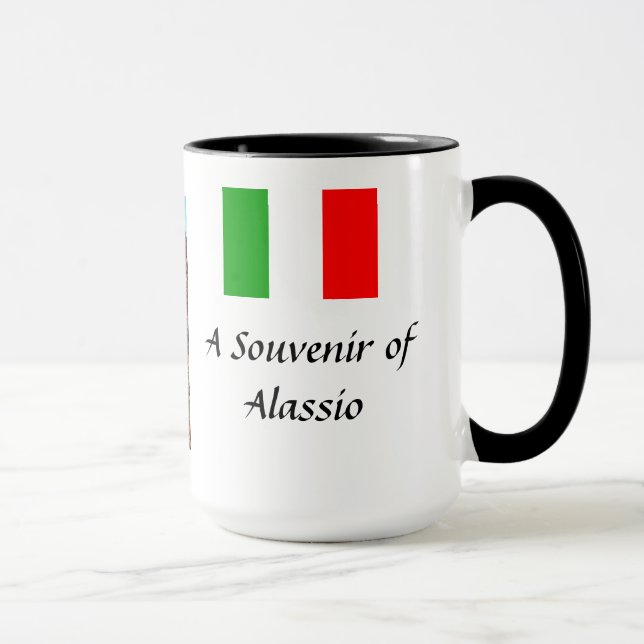 Souvenir Mug - Alassio, Italy (Right)