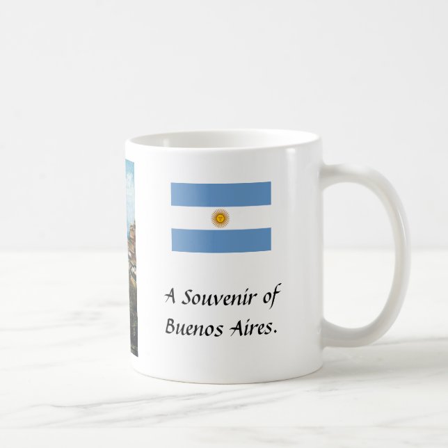 Souvenir Mug - Buenos Aires, Argentina. (Right)
