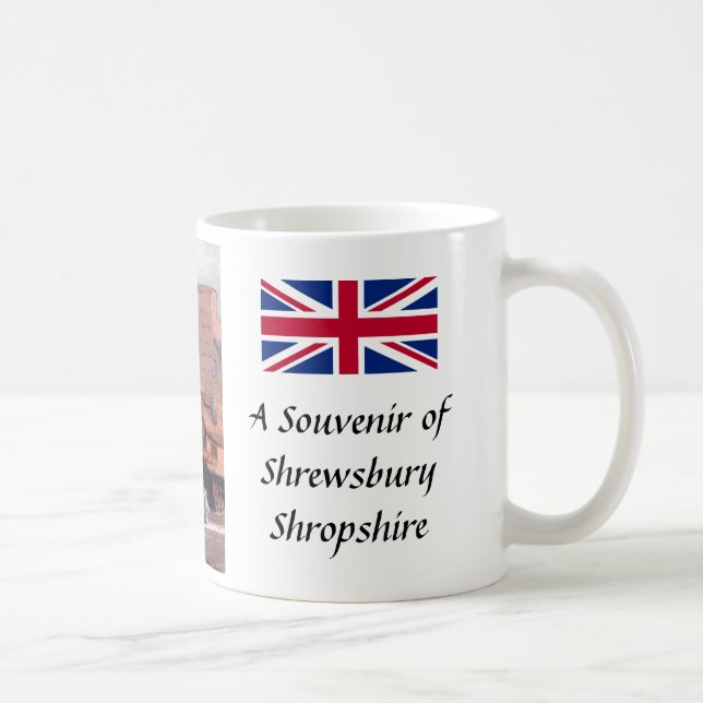 Souvenir Mug - Shrewsbury, Shropshire (Right)