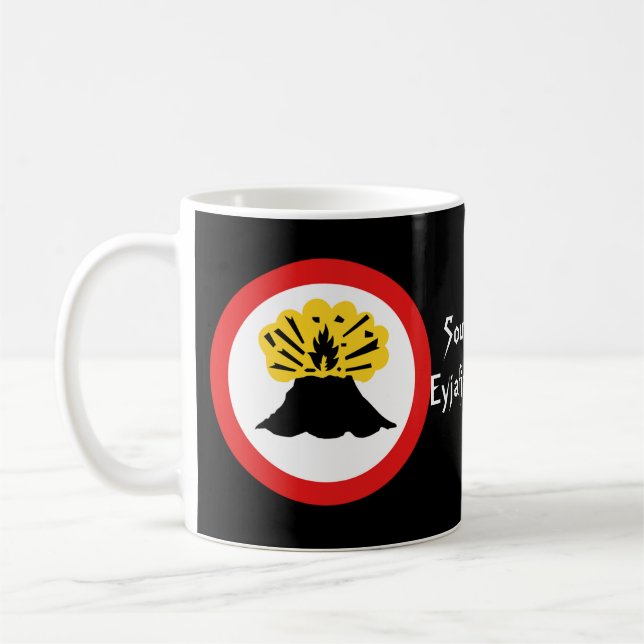 Souvenir of Eyjafjallajokull Mug (Left)