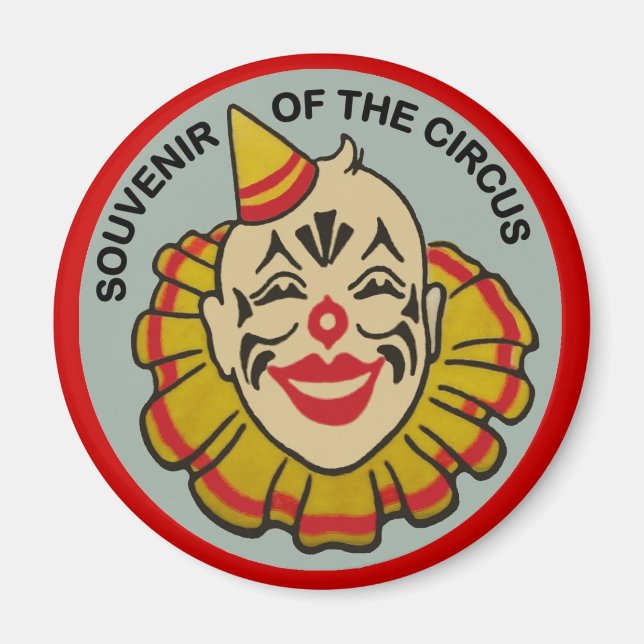 Souvenir of the Circus Magnet (Front)