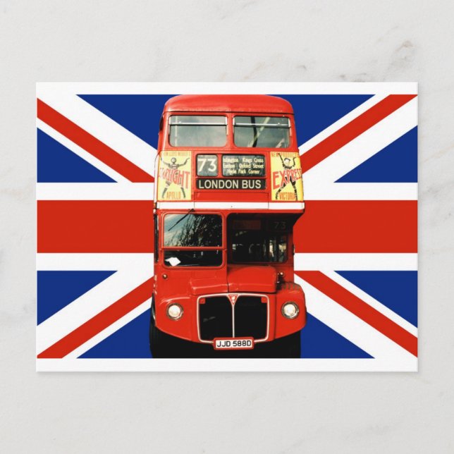 Souvenir Postcard from London England (Front)