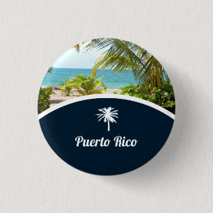 Souvenir: Puerto Rico Beach: Pin