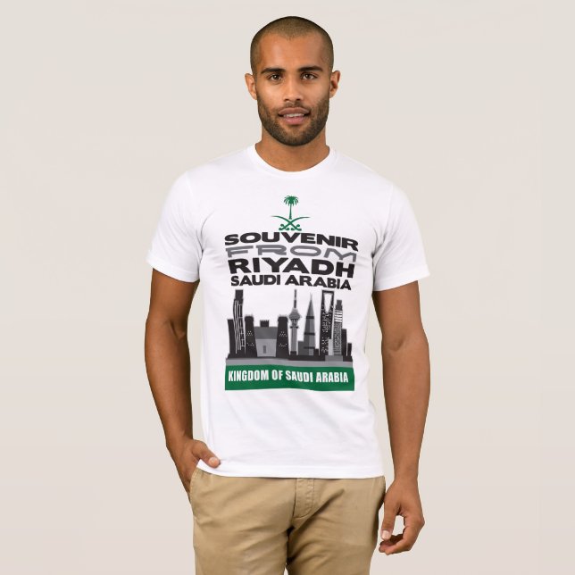 Souvenir T-shirt of Riyadh, Saudi Arabia (Front Full)