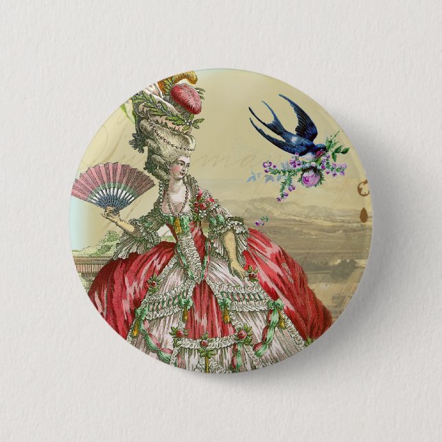 Souvenirs de Versailles 2 6 Cm Round Badge (Front)