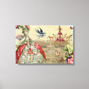 Souvenirs de Versailles Canvas Print