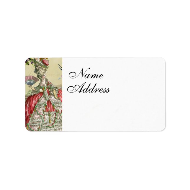 Souvenirs de Versailles Label (Front)