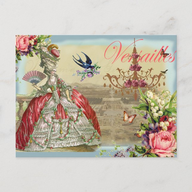 Souvenirs de Versailles Postcard (Front)