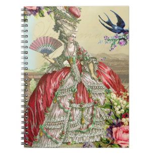 Souvenirs de Versailles Spiral Notebook