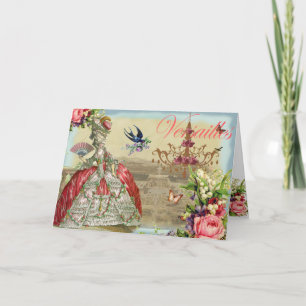 Souvenirs de Versailles Thank you Card