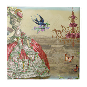 Souvenirs de Versailles Tile