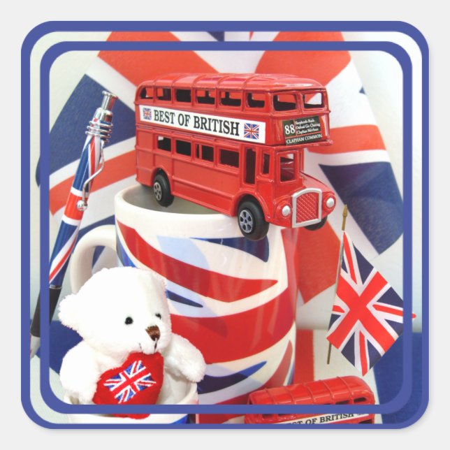 Souvenirs ~ Envelope Sealer/Sticker Square Sticker (Front)