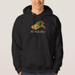 Souvenirs From Netherlands Wooden Clogs Dutch Souv Hoodie