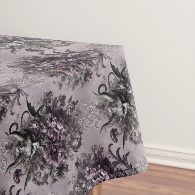 Sovereign of the Undead – Gothic Medium Pattern Tablecloth (In Situ)