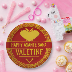 Sovereign Spirit Happy Valentine's Day Premium BEO Paper Plate